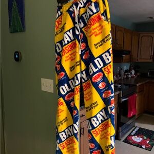 Old Bay Seasoning Themed Pajama Pants